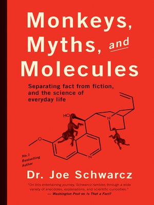 cover image of Monkeys, Myths, and Molecules